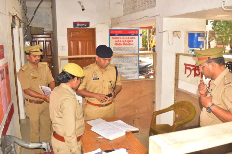एसपी ने किया कोतवाली देहात थाने का निरीक्षण