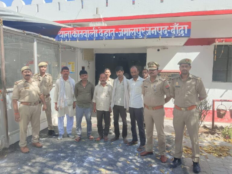 विभिन्न अभियोगों में वांछित पांच वारंटी अभियुक्तों को गिरफ्तार किया