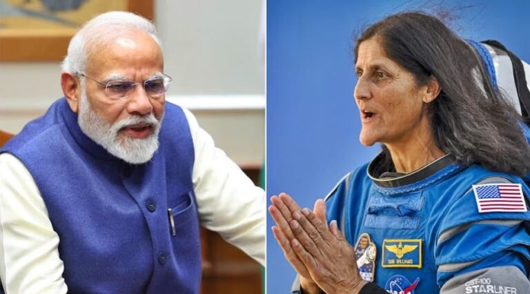 Welcome Back : अंतरिक्ष से सुनीता विलियम्स की वापसी पर PM मोदी की पोस्ट