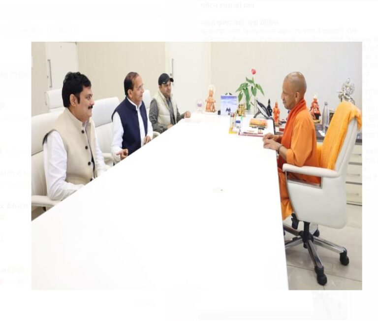 विकास को लेकर सीएम से मिले सदर विधायक