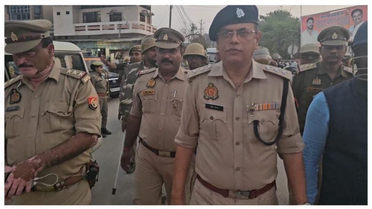 होली पर सुरक्षा व्यवस्था का जायजा