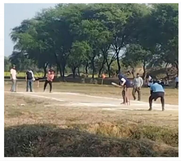 खेले गए क्रिकेट लीग टूर्नामेंट में छिबाव की शानदार जीत, 101 रनों से दिखितवारा को हराया