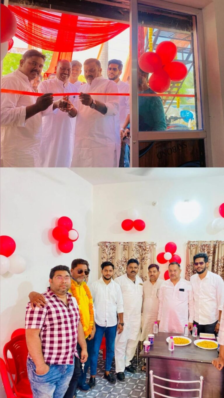 पूर्व ब्लाक प्रमुख यश भद्र सिंह मोनू ने फ्लाई व्हील्स के सेकंड हैंड गाड़ियों के शोरूम का फीता काट कर किया भव्य उद्घाटन