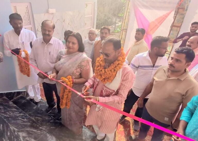 उमरा गांव में आधुनिक सुविधाओं से लैस प्रकाश मैरेज लॉन का उद्घाटन