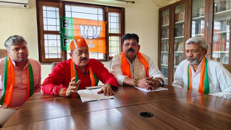 भाजपा का 46 वां स्थापना दिवस धूमधाम से मनाया