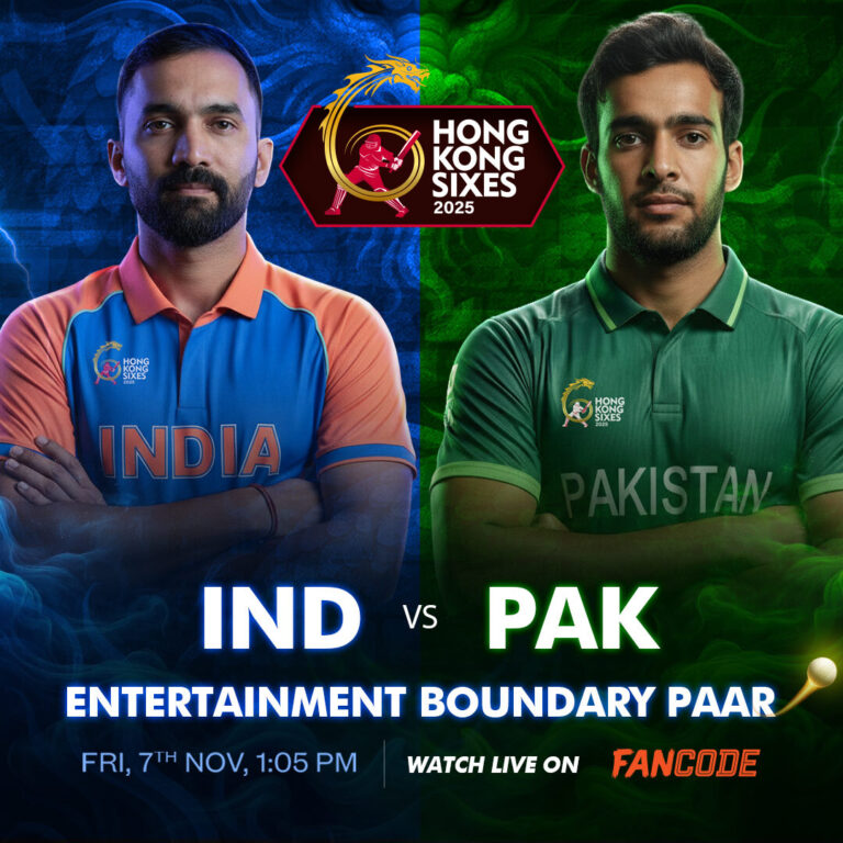 भारत ने पाकिस्तान को 2 रनों से हराया — Hong Kong Sixes 2025 में रोमांचक जीत